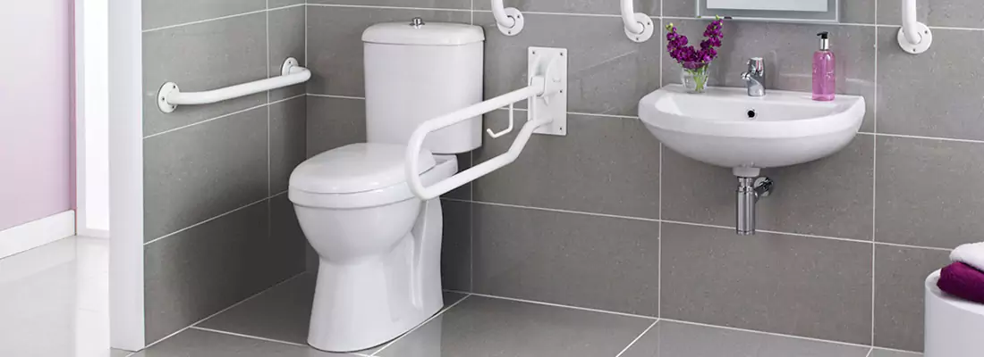 Modern Handicap Bathroom Solutions with Safety Features in Marco Island, FL